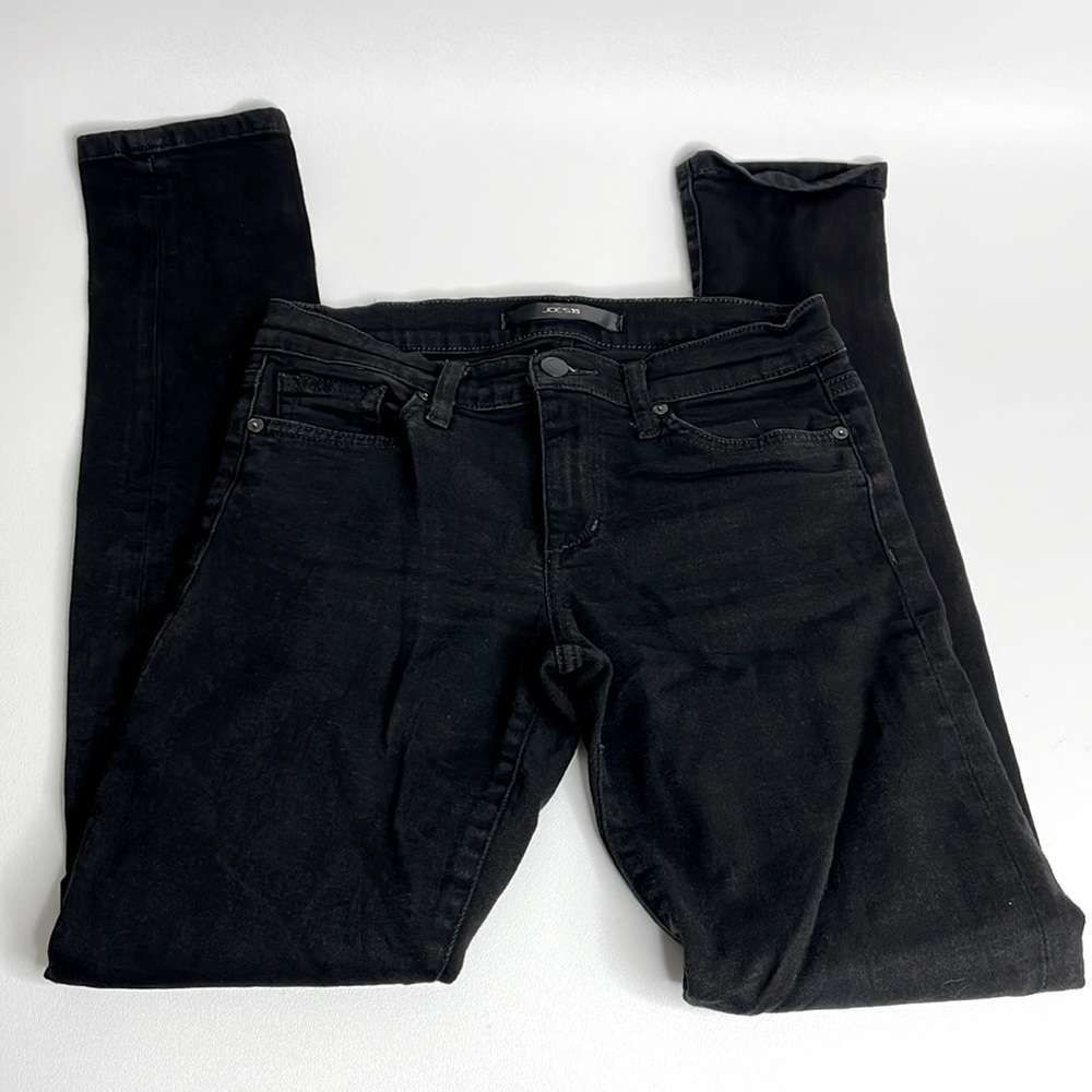 Joe's Jeans Women's Straight Leg Jeans in Black (Becca Wash)